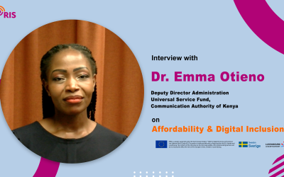 Interview with Dr. Emma Otieno – Deputy Director – Universal Service Fund, Communication Authority of Kenya, on Affordability and Digital Inclusion