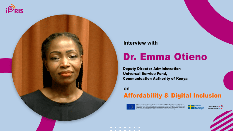 Interview with Dr. Emma Otieno – Deputy Director – Universal Service Fund, Communication Authority of Kenya, on Affordability and Digital Inclusion