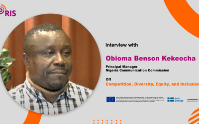 Interview with Obioma Benson Kekeocha – Principal Manager, Nigeria Communication Commission, on competition, diversity, equity, and inclusion