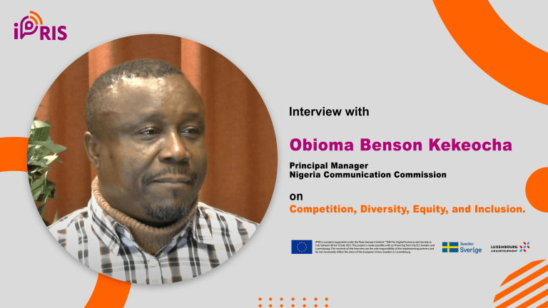 Interview with Obioma Benson Kekeocha – Principal Manager, Nigeria Communication Commission, on competition, diversity, equity, and inclusion