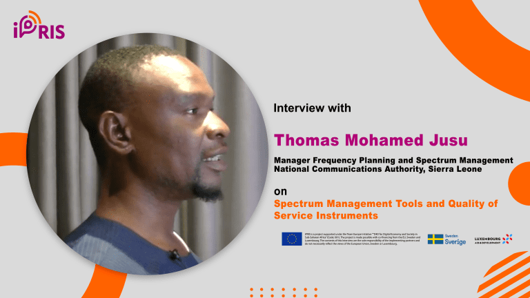 Interview with Thomas Mohamed Jusu – Manager Frequency Planning and Spectrum Management, National Communications Authority Sierra Leone